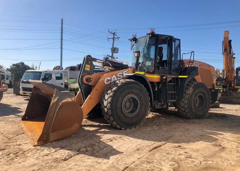 Case 1021F Wheel loader 1