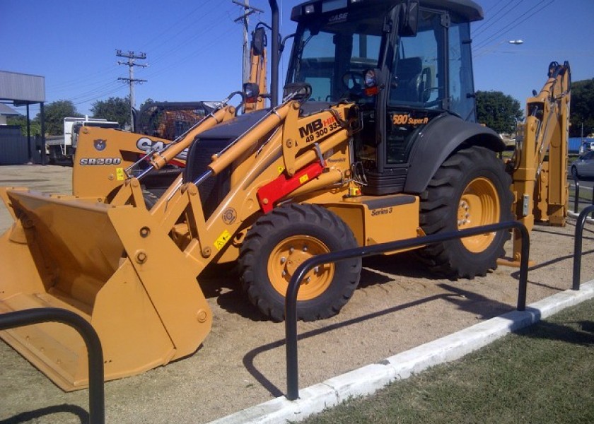 Case 580SR Loader backhoe 1