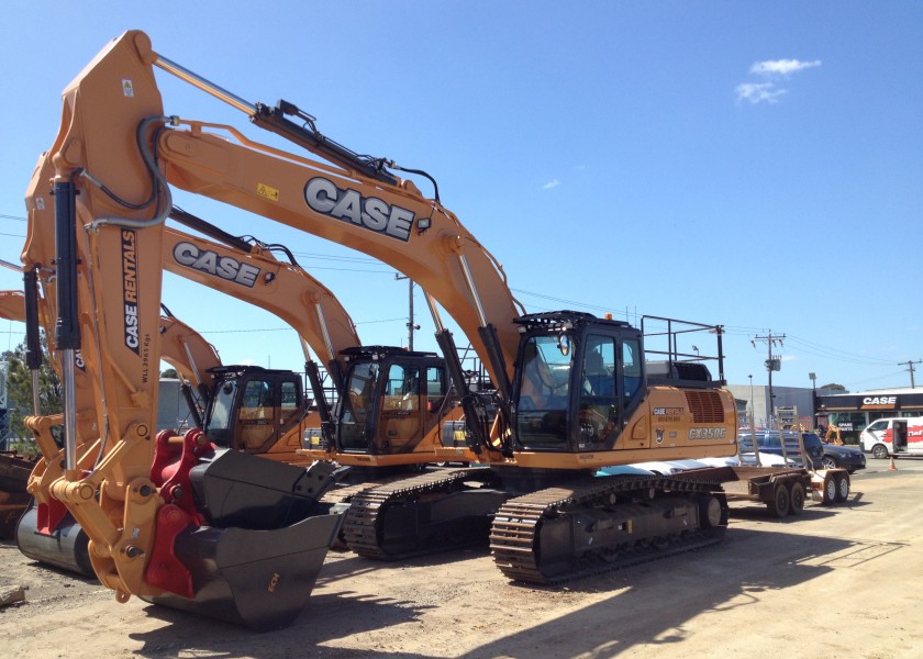 CASE CX350C 35t Excavator 3