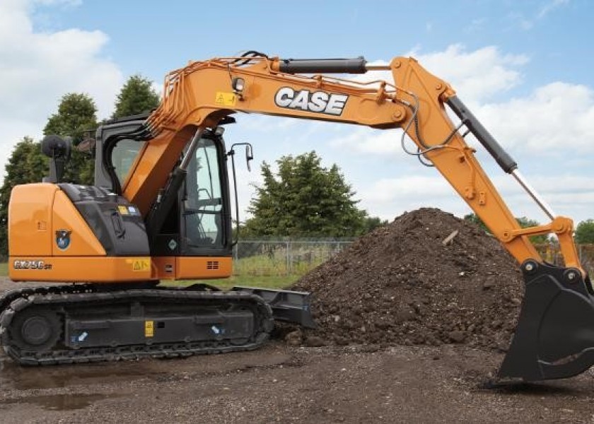 CASE CX80C 8t Excavator  3