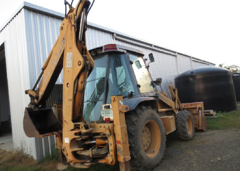 CASE Super SL Backhoe 1