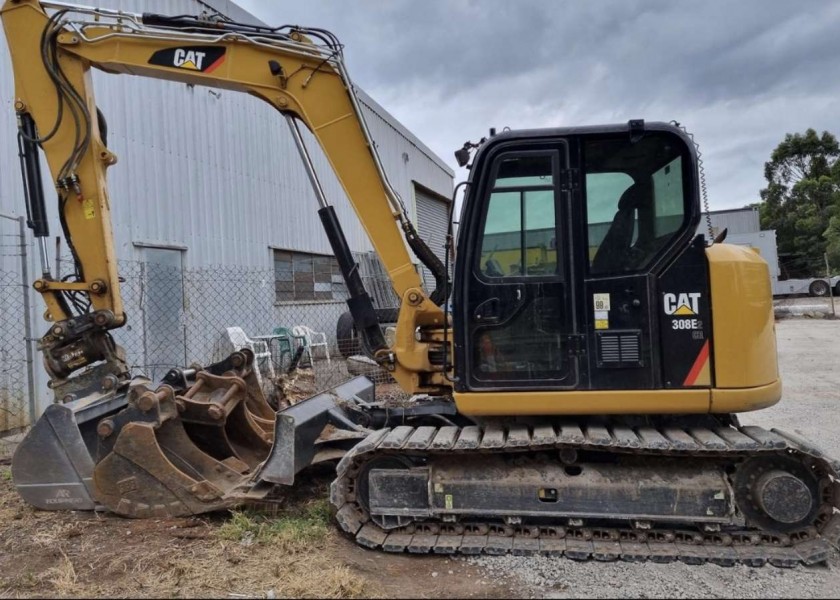 Cat 308e2 8t excavtor 1