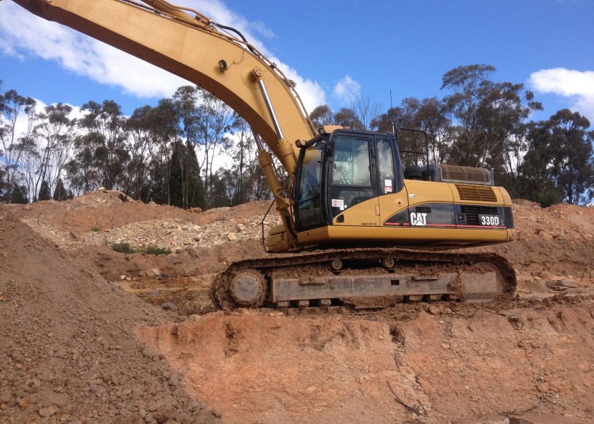 cat 330dl excavator 1