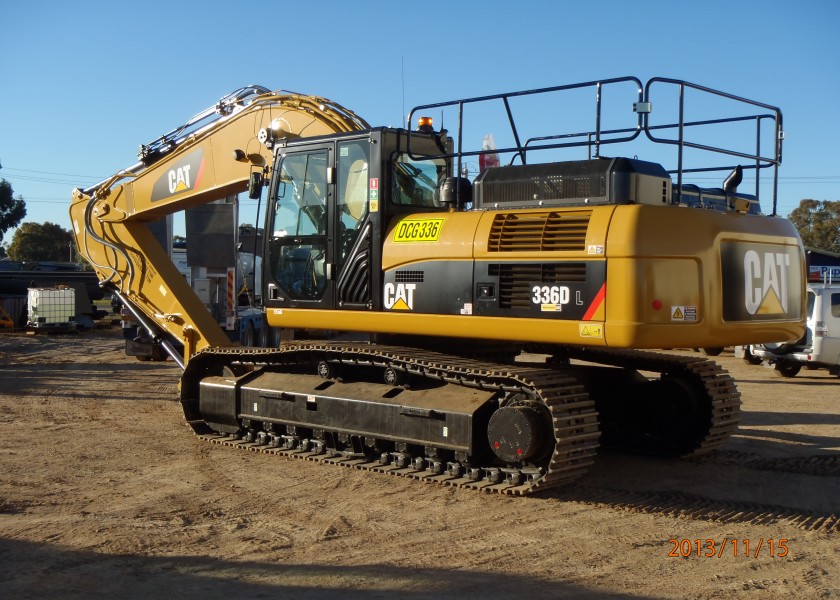 CAT 336E EXCAVATOR x5 4