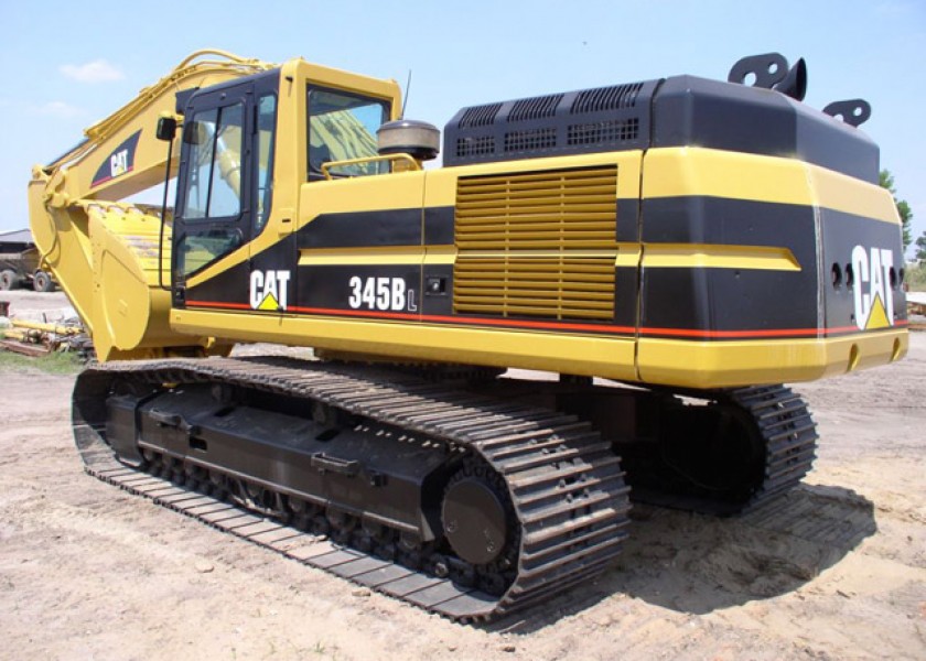 Cat 345 BL excavator 1