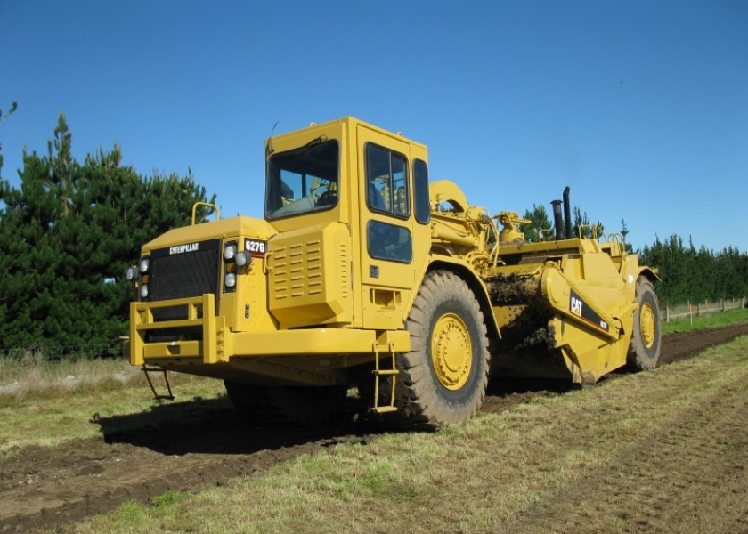 Cat 627G Open bowl Scraper 1