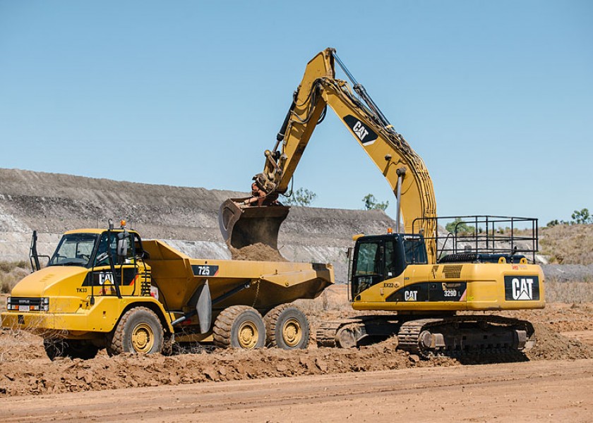 Cat 725 Artic Dump Truck 25T 1