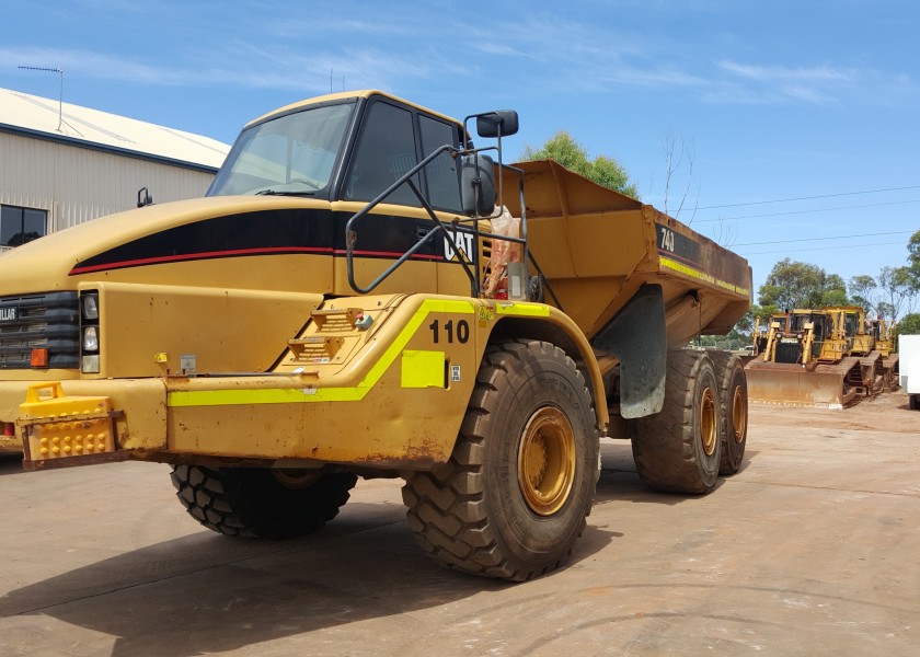 Cat 740 Dump Truck 2