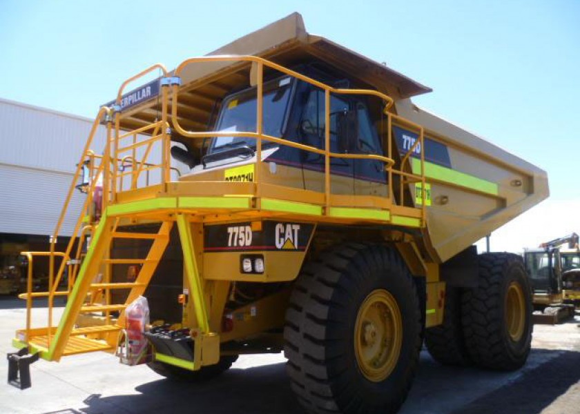 Cat 775D Rigid Dump Truck 1