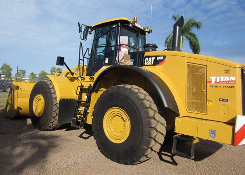 Cat 980H Wheel Loader 1