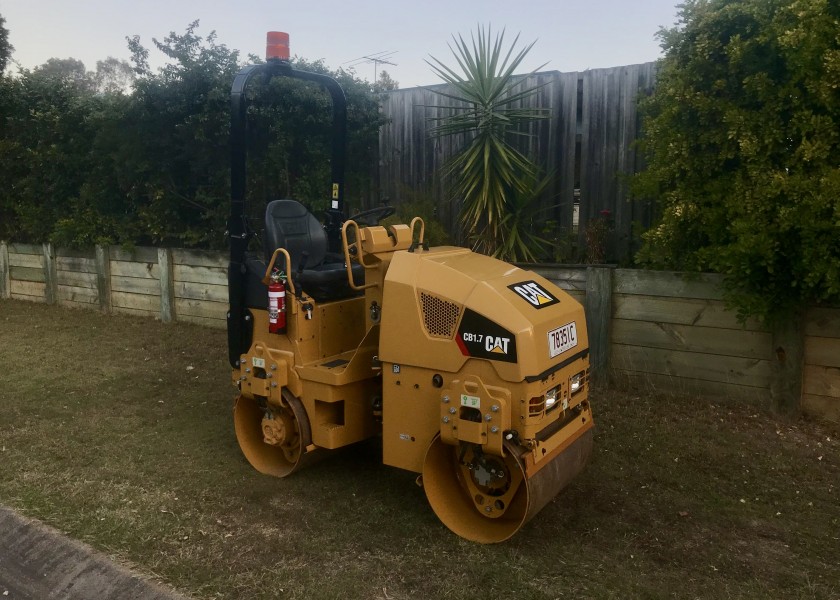 CAT CB1.7 Compactor Roller Dry Hire 1