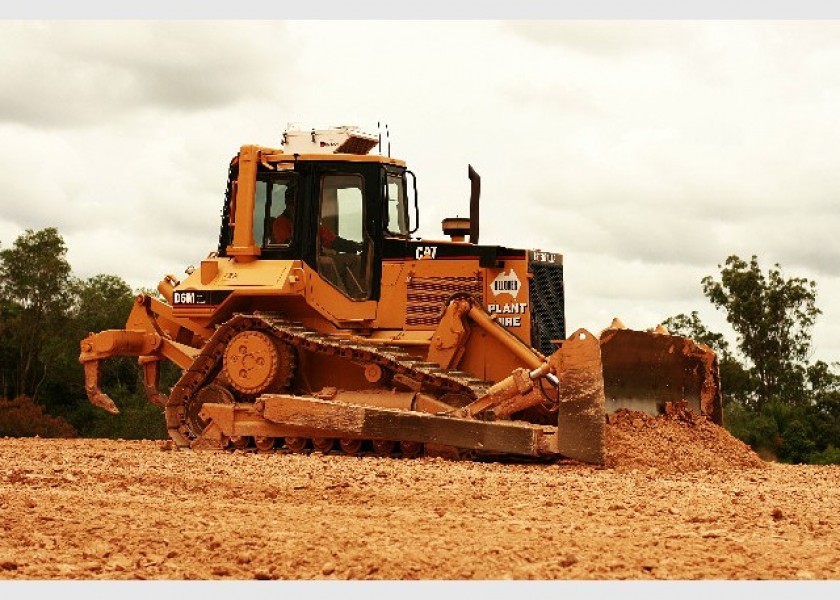Cat D6M XL Fitted with trimble GPS 2