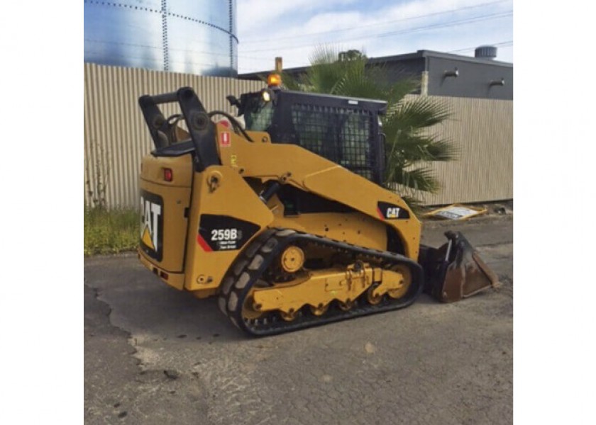 Caterpillar 259B Tracked Loader with a/c cab 5
