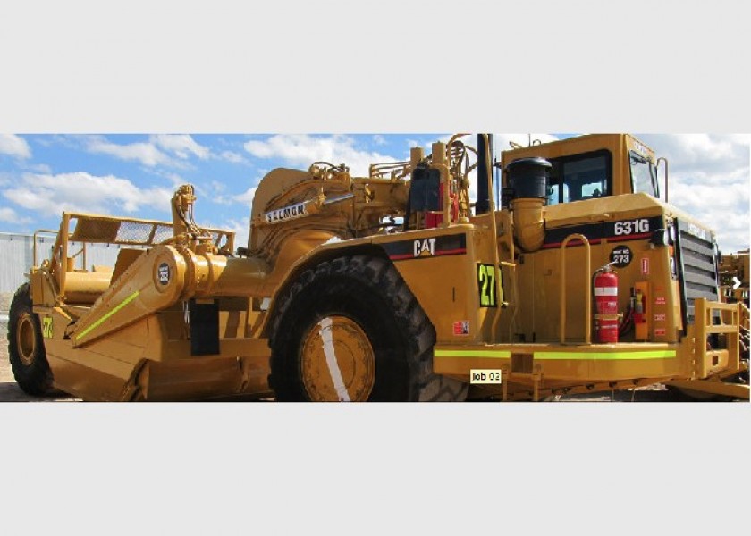 Caterpillar 631G Scraper 1