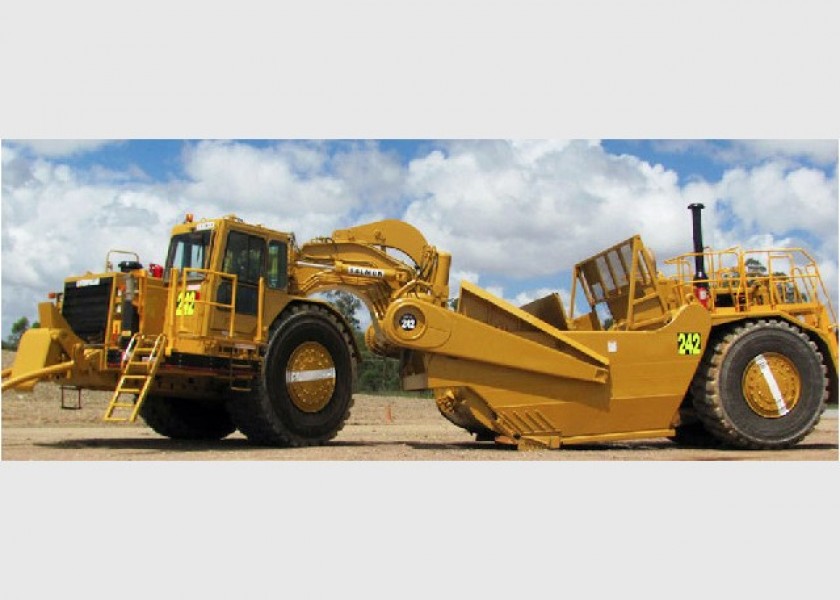 Caterpillar 657E Scraper 1