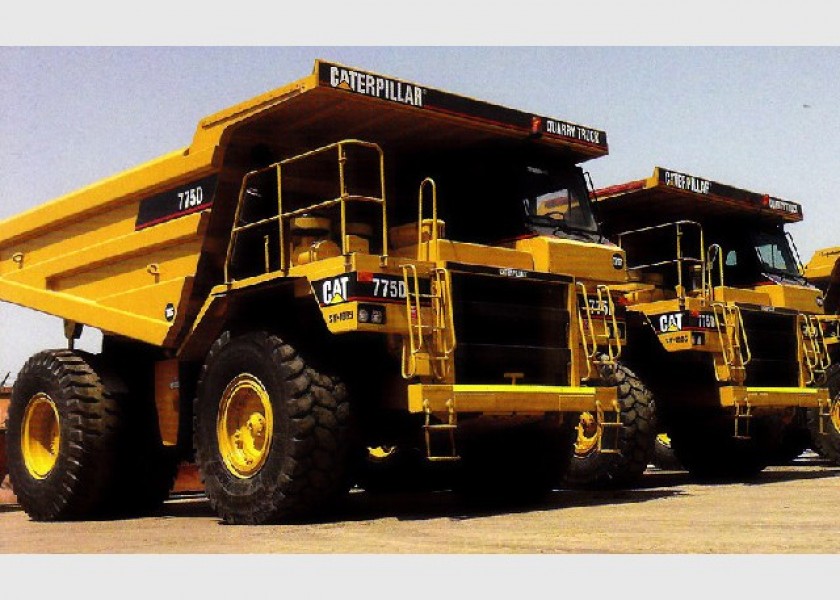 Caterpillar 775D Dump Truck 1