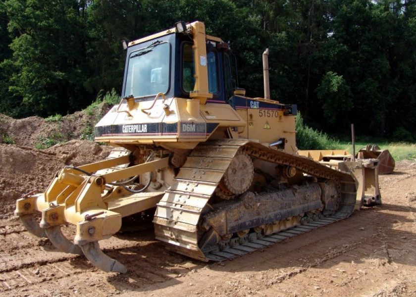 Caterpillar D6 Swamp Dozer 1