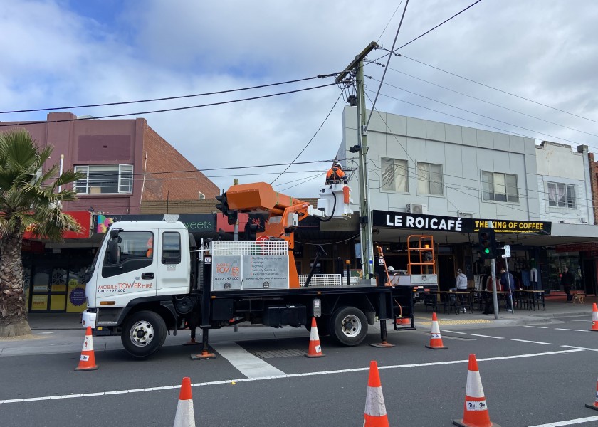 Cherry Picker Truck 1