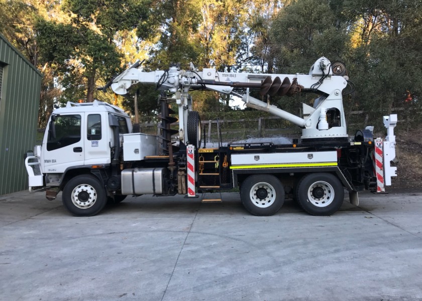 Crane Borer Truck 1