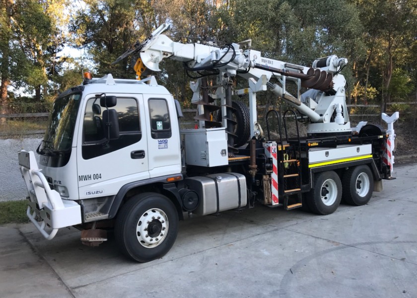 Crane Borer Truck 2