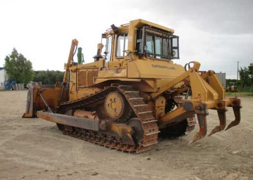D6H Dozer with Rake and Rippers  1