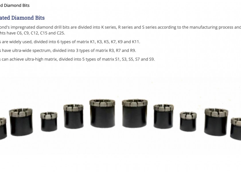 Diamond Drilling Bits 1