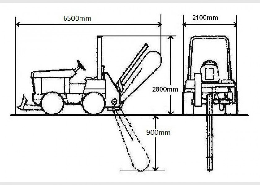 Ditch Witch RT115 Rock Saw 7