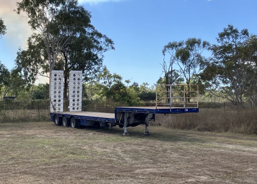 Drop deck Trailer - extendable 1