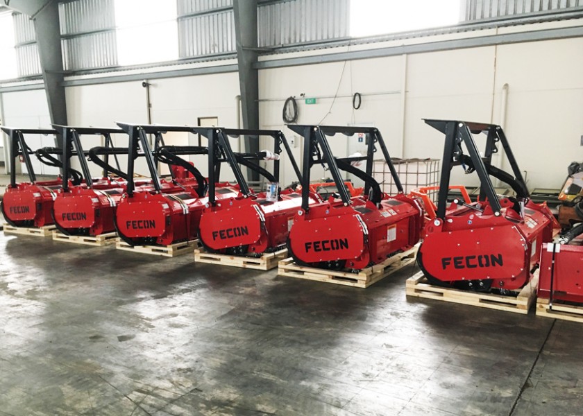 Fecon Forestry Attachments: Mulchers, Stump Grinders, Tree Shears 3