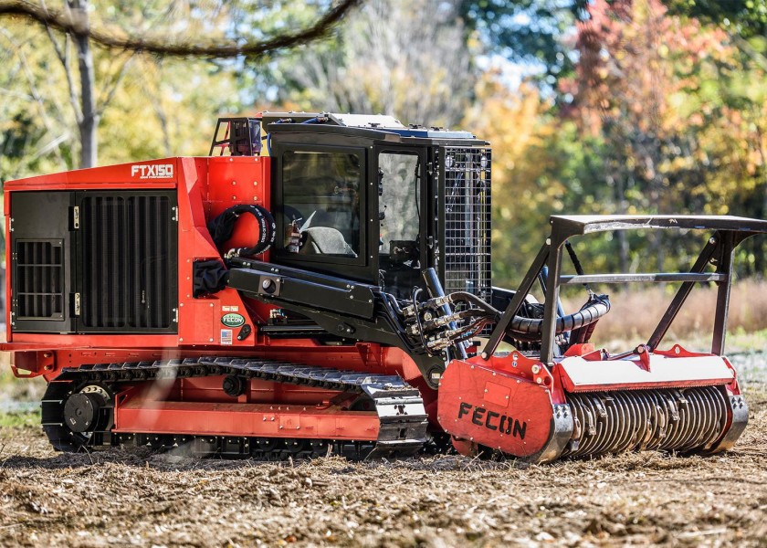 FECON FTX150 COMPACT MULCHING TRACTOR WITH MULCHER 2
