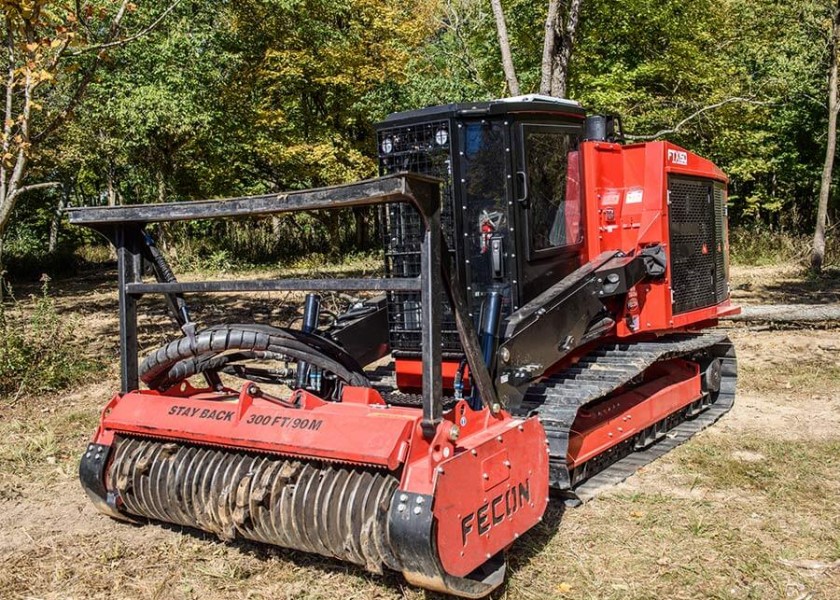 FECON FTX150 COMPACT MULCHING TRACTOR WITH MULCHER 4