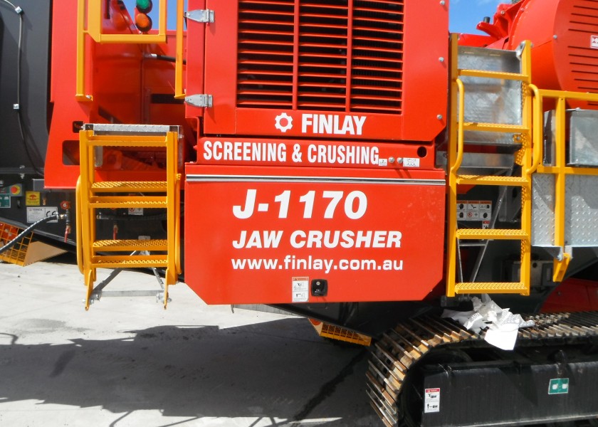 FINLAY J-1170 JAW CRUSHER 4