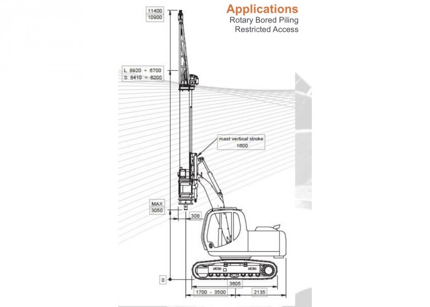 Geax DTC50 Piling Rig 2