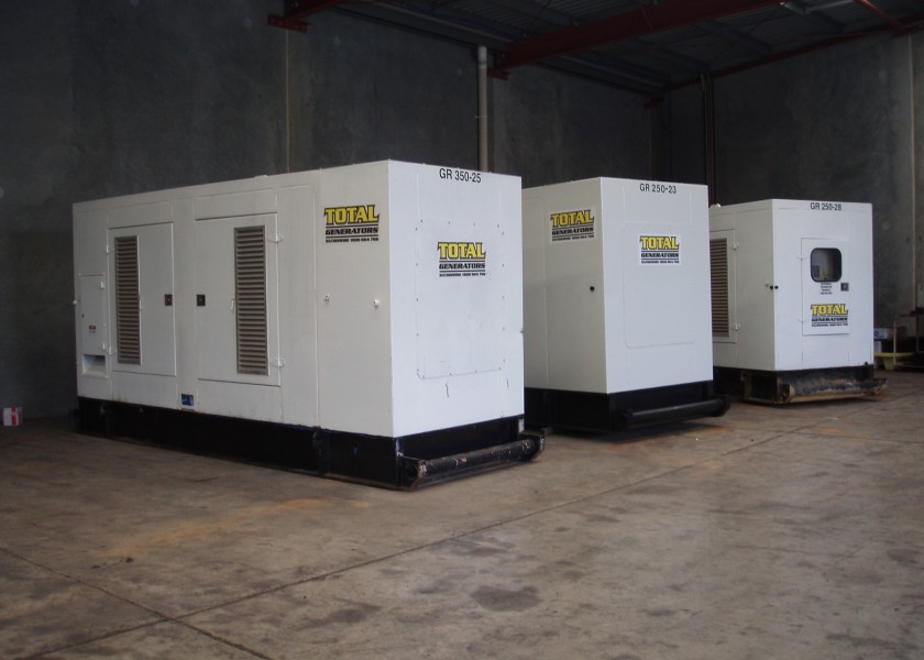 Generator - Silenced Diesel 250 kVA Prime Power 1