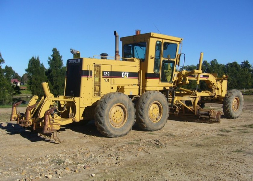 grader caterpillar 12g 1