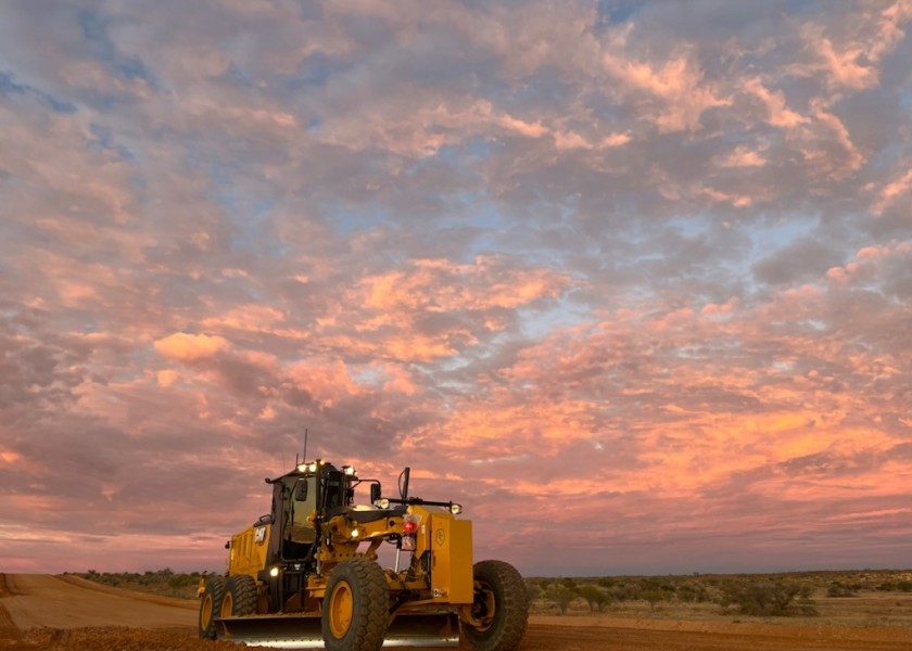 Caterpillar 140M AWD Grader with GPS/UTS 1