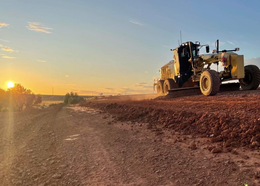 Caterpillar 140M AWD Grader with GPS/UTS 2