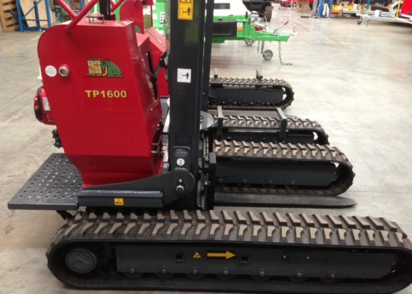 Hades Tracked Fork Lift- with track widening 2