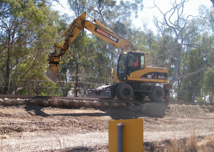 Hi-Rail Excavator 1