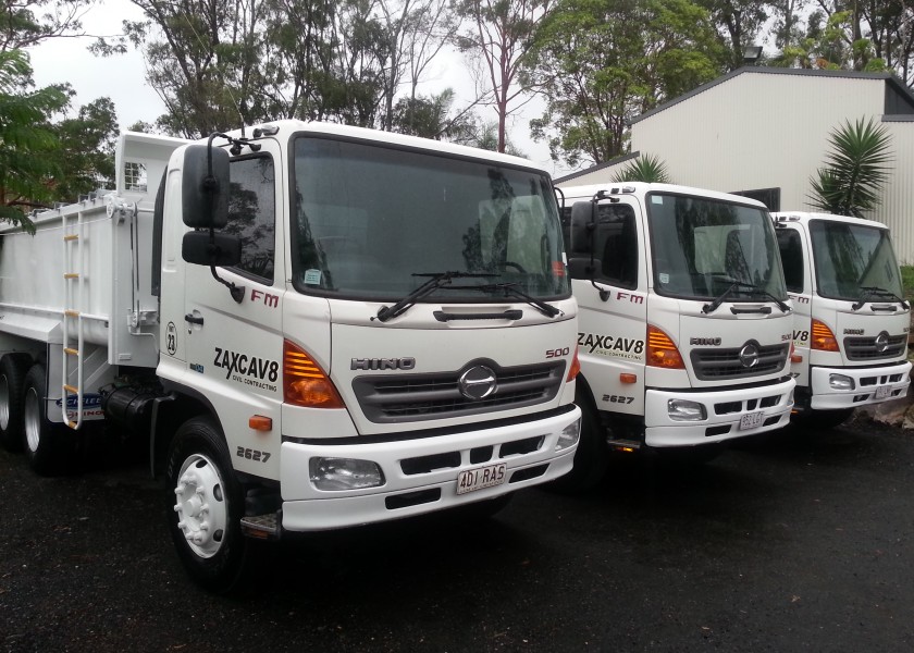 Hino 500 Tipper Truck 1