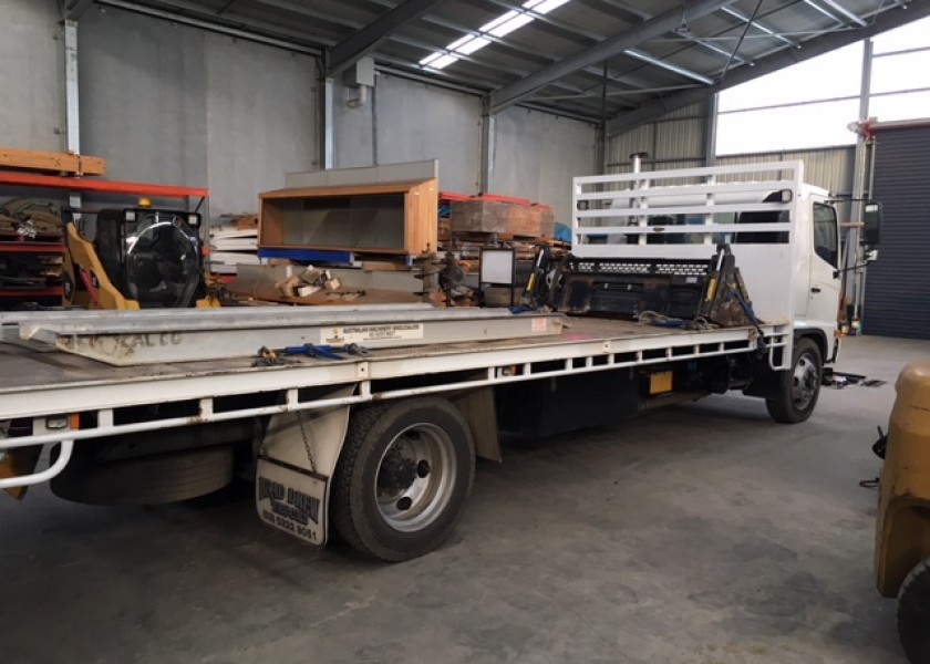 Hino Flat Tray Truck 1