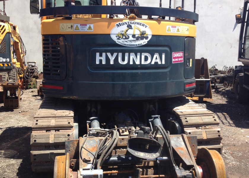 14.5T HiRail Zero Swing Excavator (Tracked) Hyundai R145CRD-9 2
