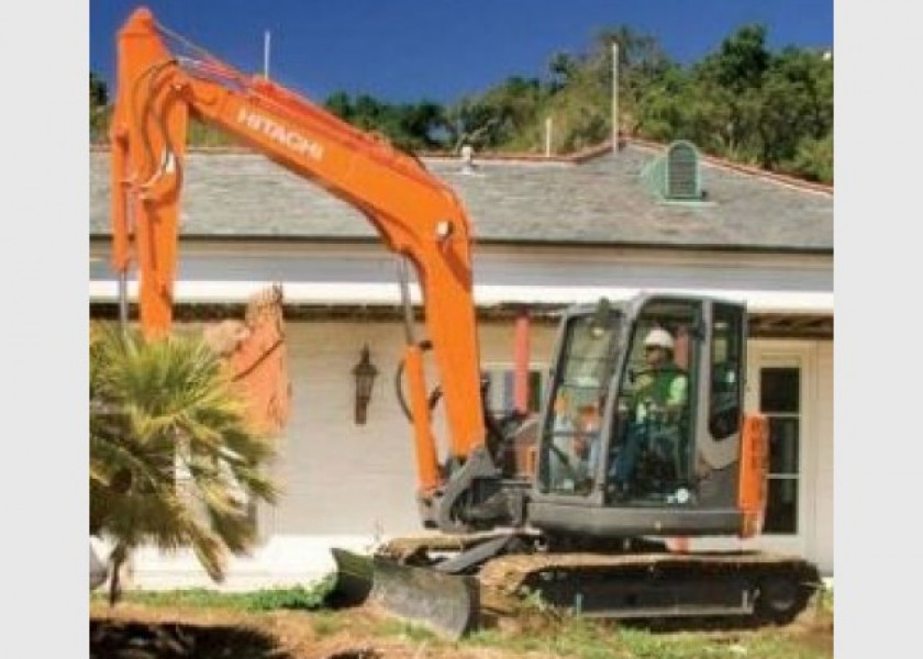 Hitachi 8t Excavator 1