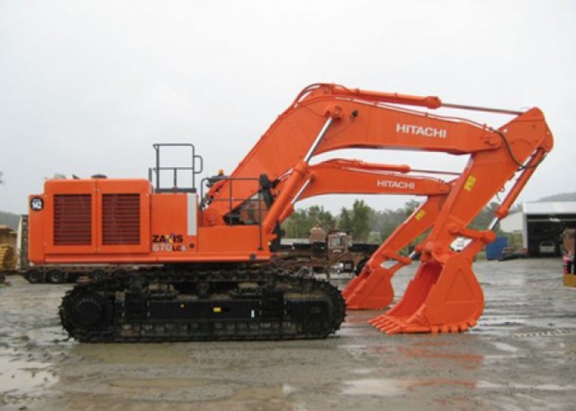 Hitachi ZX670 BEH Excavator 1