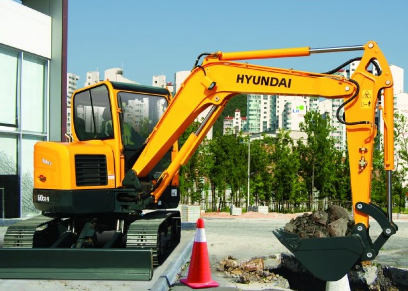 Hyundai 6t R60-9 Mini Excavator 2