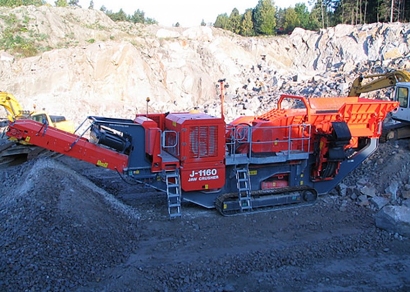 J-1160 Jaw Crusher 8