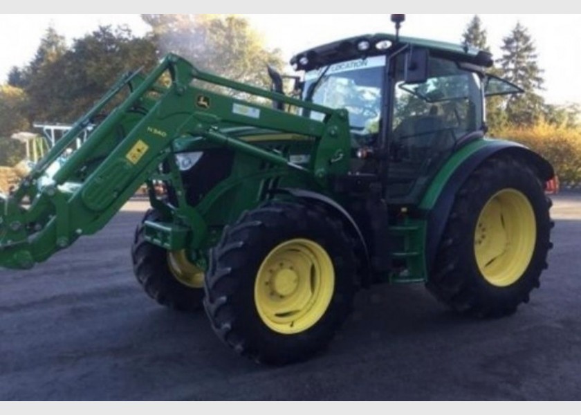 John Deere 6105R Cab Tractor 1