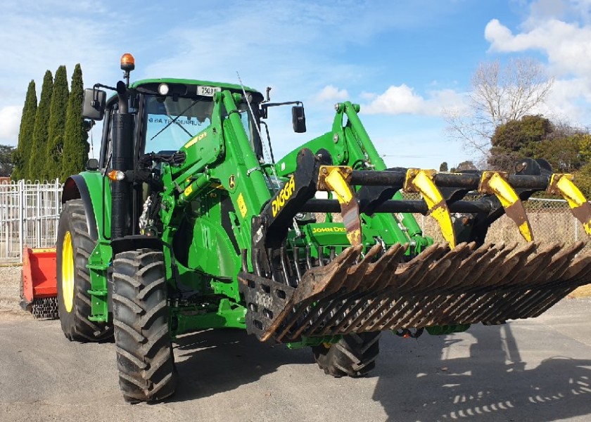 John Deere 6110M Cab Tractor 1