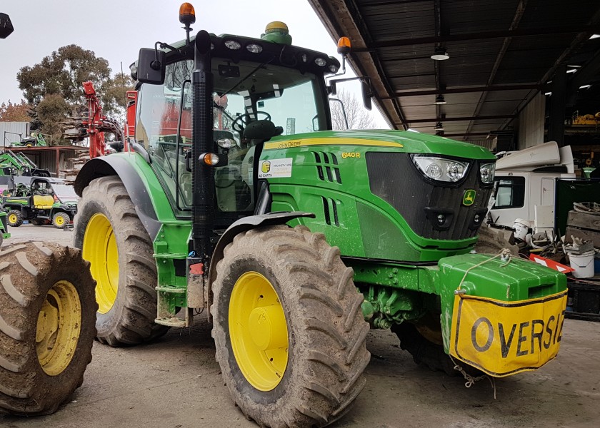 John Deere 6140R Cab Tractor 2