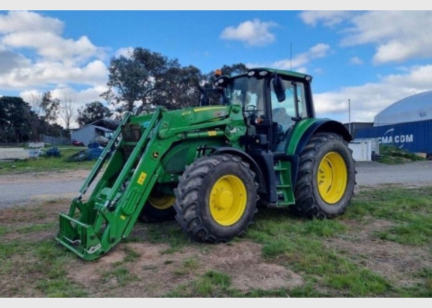 John Deere 6155M Cab Tractor 2